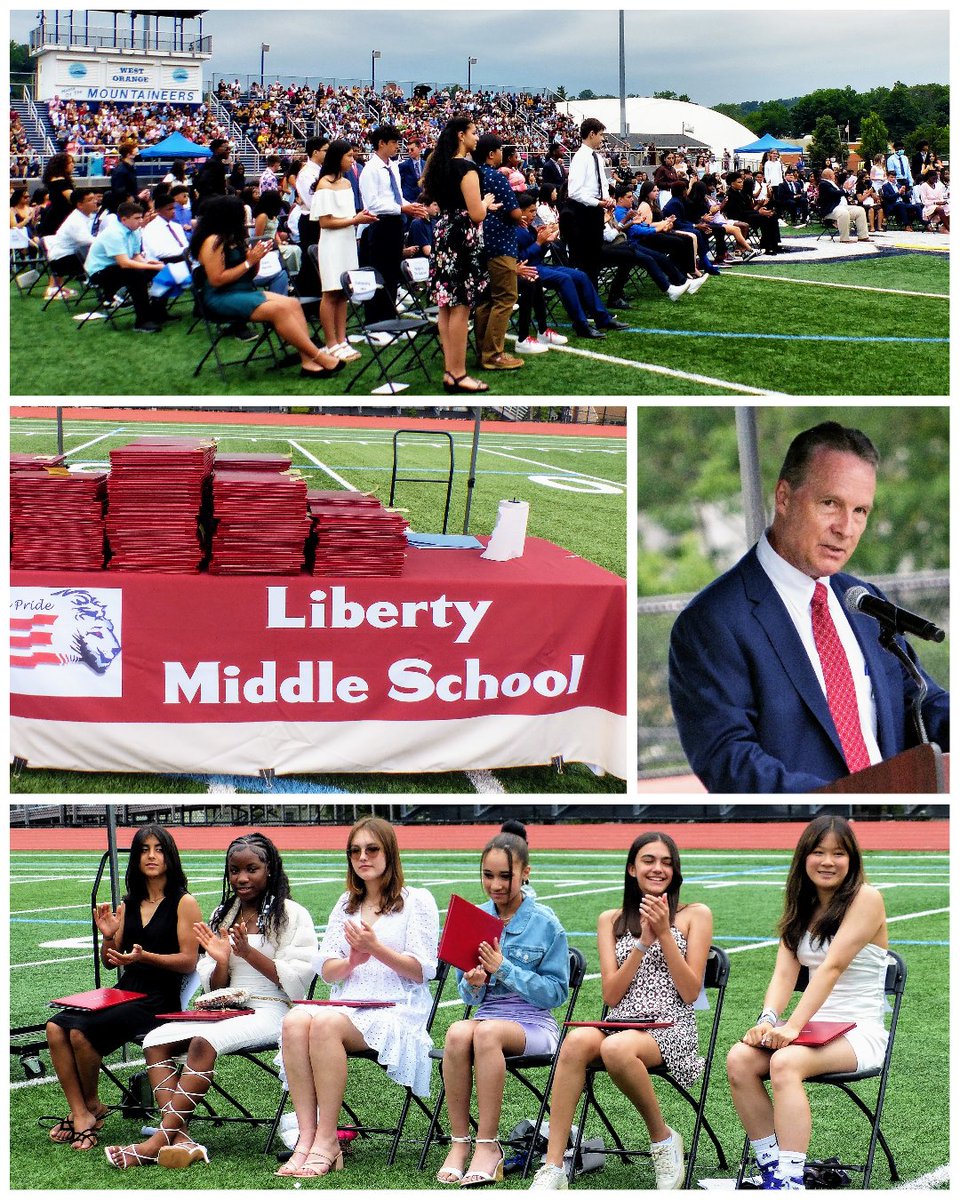West Orange Schools (@woschools) on Twitter photo CONGRATULATIONS! 🎓 Liberty Middle School graduated 287 eighth graders on June 21st in Suriano Stadium at West Orange High School.
Click here to view more photos: bit.ly/3OL3Nhm
<a href="/Liberty_WO/">Liberty Middle School</a> CONGRATULATIONS! 🎓 Liberty Middle School graduated 287 eighth graders on June 21st in Suriano Stadium at West Orange High School.
Click here to view more photos: bit.ly/3OL3Nhm
<a href="/Liberty_WO/">Liberty Middle School</a>