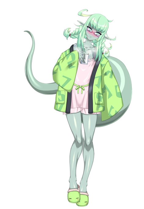 ギルガメス文字入り半纏
#Vtuberキャラデザ自慢 