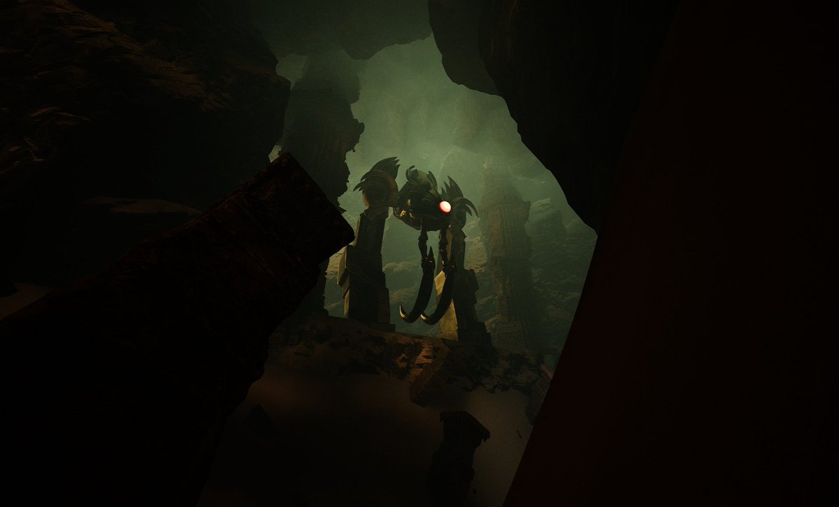 Remnants_Sand's tweet photo. „While on the surface the desert appears asleep, its tunnels and caverns are wide awake.“

Follow us along the ruins of ancient civilizations, where nothing else is left but rubble, danger, and -  something greater? Come along and find out!

#GameDev #indiegames #PS5 #BuasGames https://t.co/v84IF1SrkW