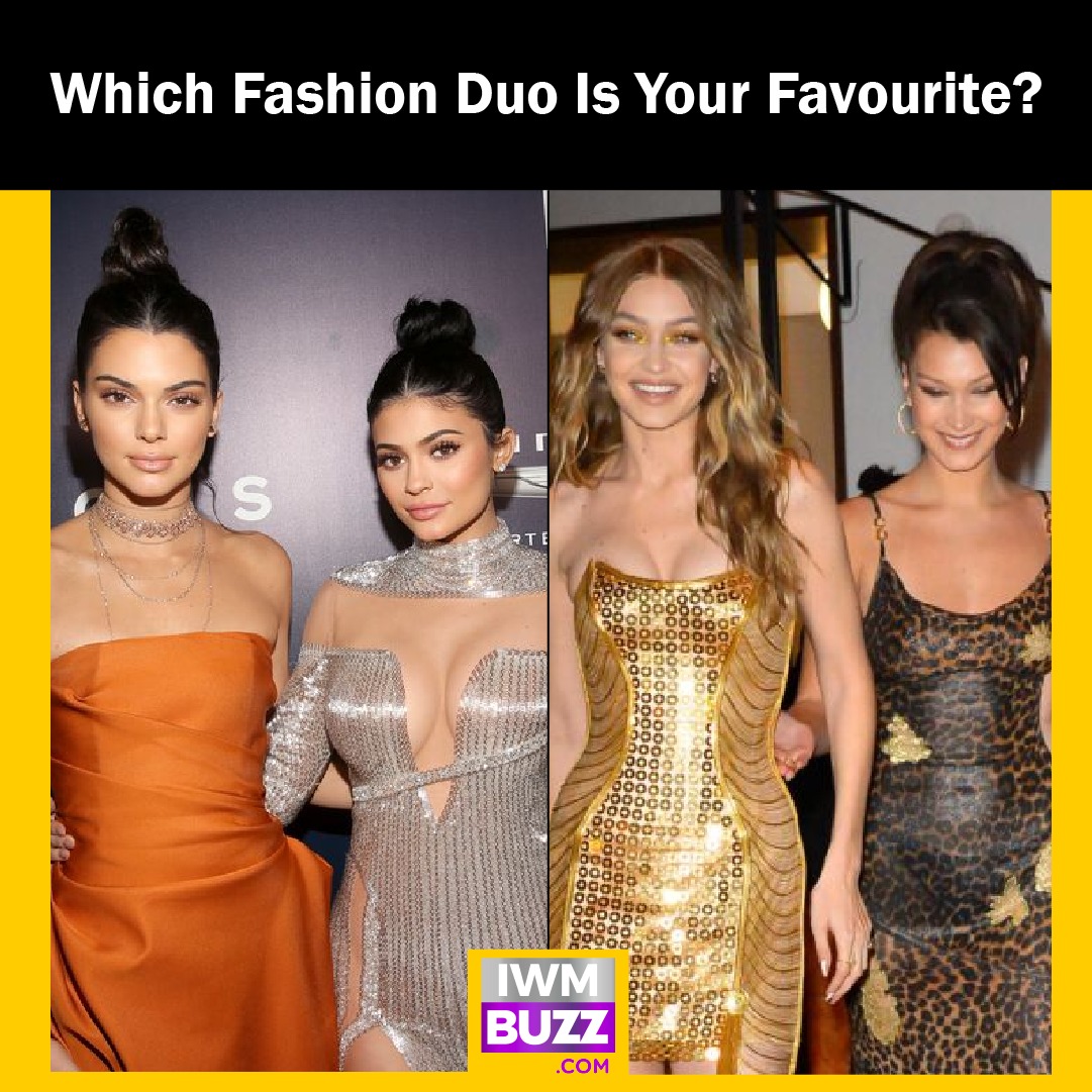 Take a look at the fashionable duo of the industry

#KendallJennerKylieJenner
#GigiHadidBellaHadid

#Iwmbuzz #Fashionableduo #Hollywoodcelebs #beautifulbabes