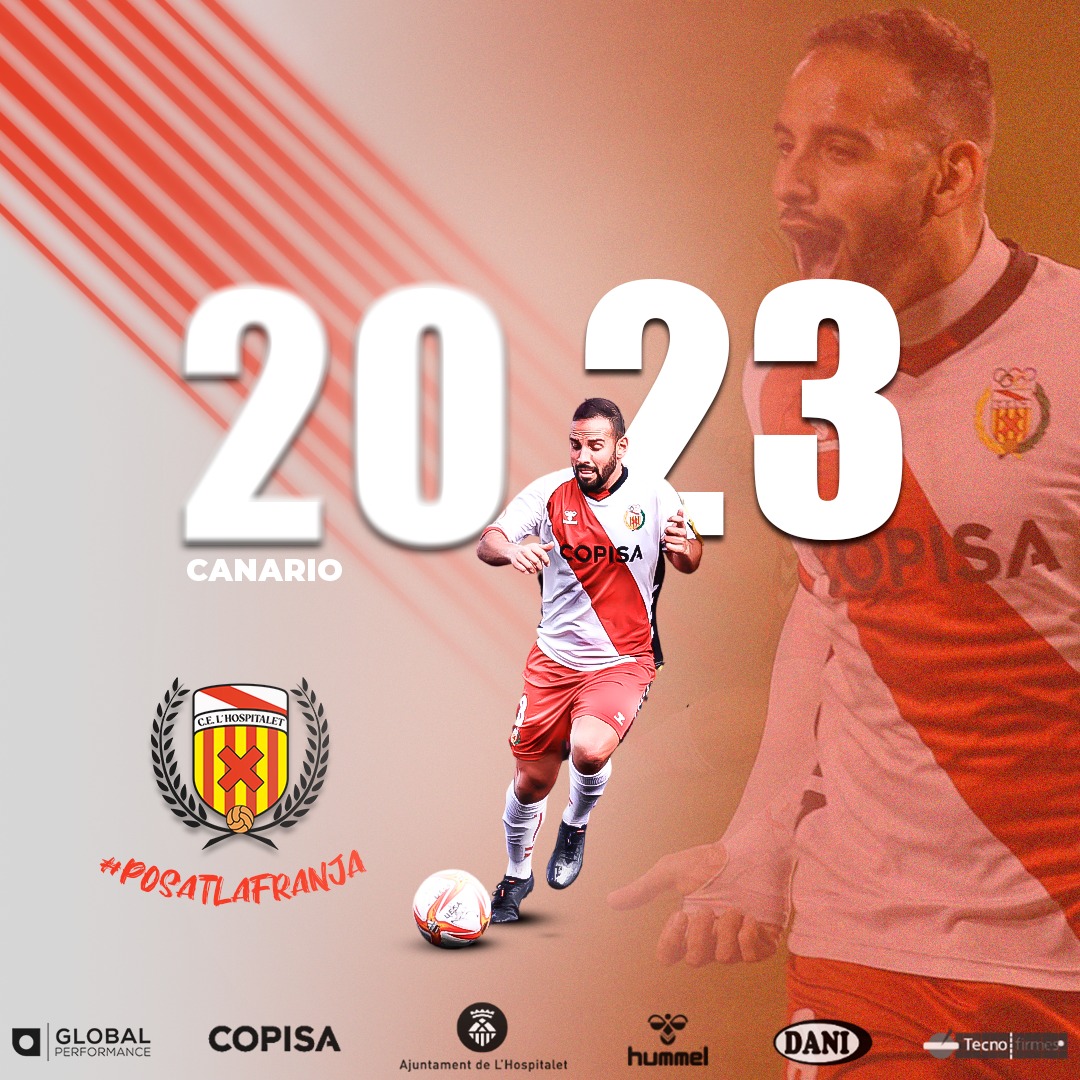 CELHospitalet's tweet image. 🎩La classe segueix! José A. Méndez 'Canario' continuarà dirigint l'equip sobre la gespa.  

📊6 temporades
🎽153 partits oficials
⚽️31 gols
🏆1 Lliga de #3div5
🏆1 Copa Catalunya
📈1 ascens a #2aB

#PosatlaFranja♦️ #CELH2223