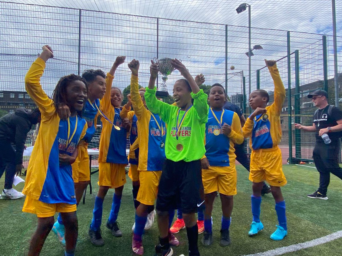 StAndrewsSW9's tweet photo. KS1 and KS2 (Y1&amp;2 and Y3&amp;4) have participated in @Enthusekids football tournament! We are really proud of their achievements and they have all had an amazing experience! #football #PE 
KS1- 3rd place
KS2- 1st place https://t.co/IWSPCp45py