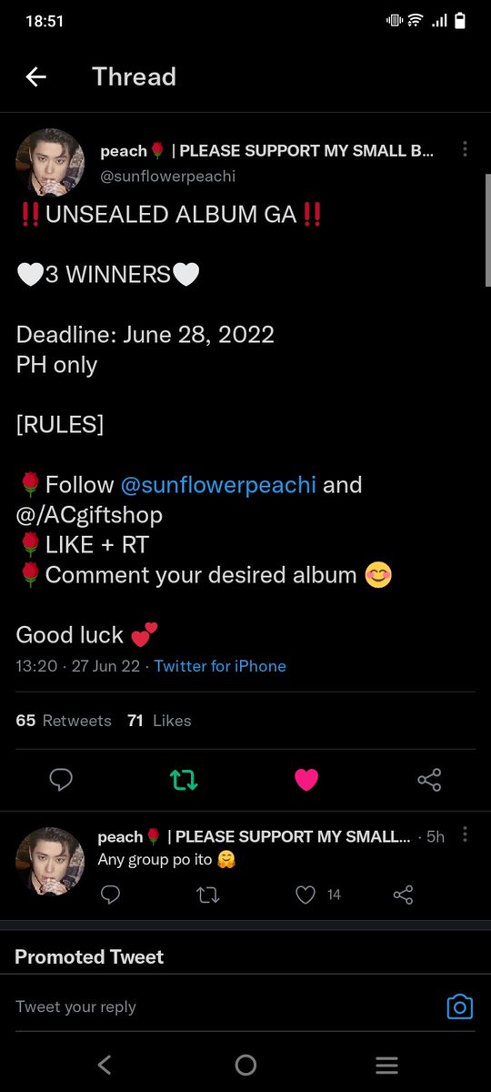 LlayyAhn's tweet photo. @sunflowerpeachi TYSM 4 the GA!! Manifesting for any CRAVITY album^^ https://t.co/zNnoX2HaHC