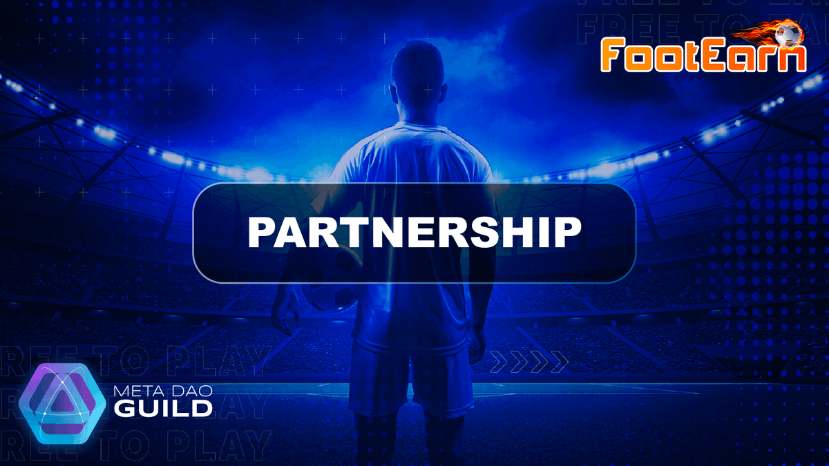 📌 MetaDAOGuild x Footearn 👏

🔥We are glad to announce our partnership with Footearn!

Details: t.me/metadao_ann/195

#NFTGame #MDGG #Footearn #MetaDAO #NFT