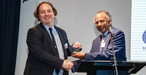 Congratulations to one of the city's most dedicated events organisers Ian Blackmore who has won CCCU's Alumni Volunteer of the Year Award for his hard work and support to the institution and students over the past 25 years.
Well done Ian!