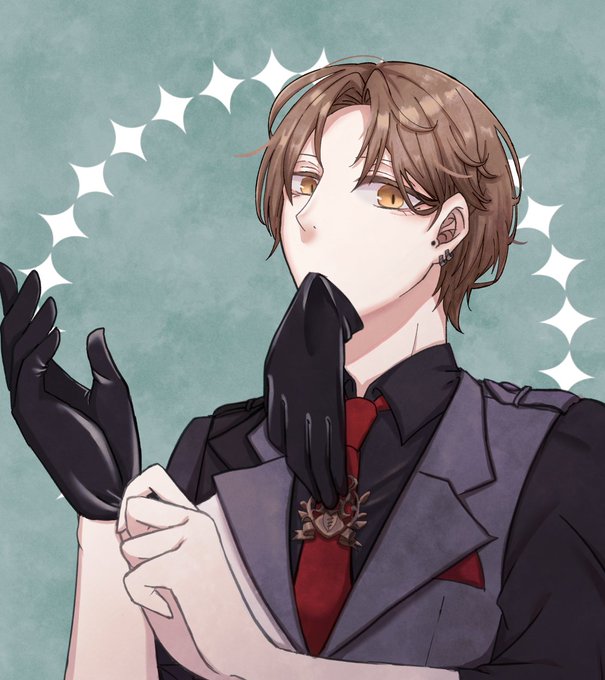 咥え手袋のtwitterイラスト検索結果