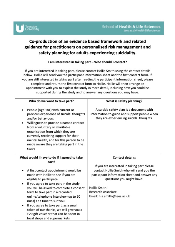 Research study participants needed! Please read the info below and get in touch if you are interested :)