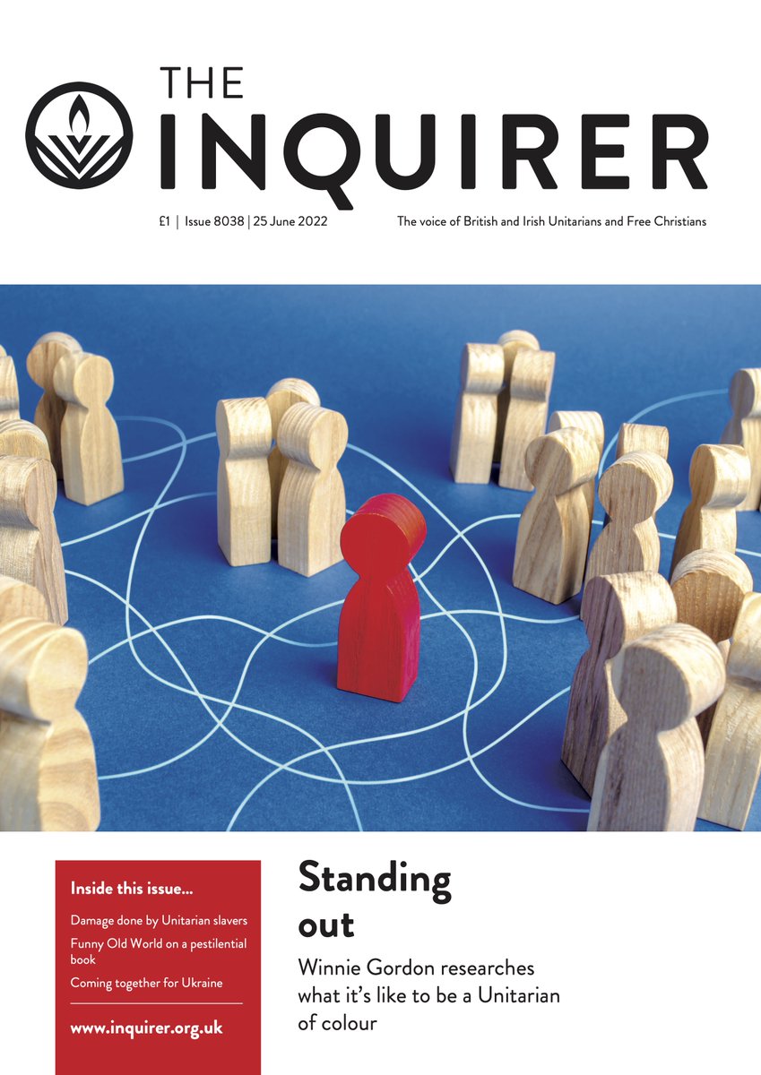This week’s Inquirer cover story finds that diverse attenders don't always feel welcome at #Unitarian churches.
Download it here: inquirer.org.uk/pages/samples and circulate amongst your networks. Or, subscribe and join the conversation: inquirer.org.uk/pages/subscribe
#BLM