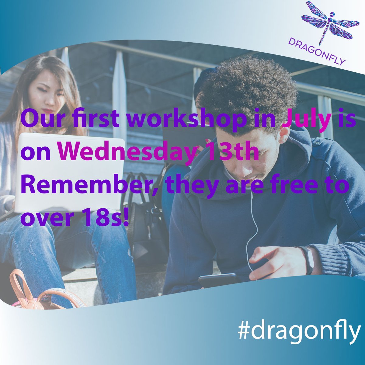 theyoutrust's tweet photo. Train to become a Dragonfly Champion, supporting people affected by domestic abuse in your community. The training is free and open to over 18s. Read more https://t.co/APn4upvkn0 https://t.co/uUOqh8kqzk