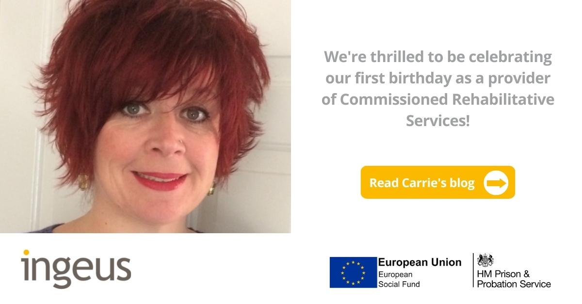 Ingeus_uk's tweet photo. We’ve been delivering Commissioned Rehabilitative Services for the past 12 months to help people in prison and on probation turn their lives around. @carrie__peters Director of Operations, reflects on a great first year. https://t.co/EyZ1mSQlau
#Rehabilitation #Probation https://t.co/j9FUDMwGJR