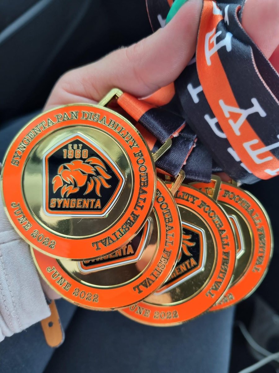 A massive thank you to Robert and Janet at <a href="/RJMSportsLtd/">RJM Sports Ltd</a> for our amazing bespoke medals +trophies. They r stunning and well received by the teams.Also Robert + Janet sponsored the trophies for the festival, they are massive supporters of our team and we can’t thank them enough