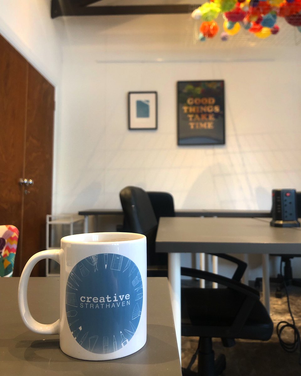 CreativeStrath1's tweet image. First coffee in the creative co-working space can only mean one thing…the space is now OPEN! Feel free to pop by 2 Barn Street Mews to see what’s happening. Don’t forget that you have until 5pm on Friday 1st July to try out the space for FREE!
creativestrathaven.co.uk/co-working-spa…