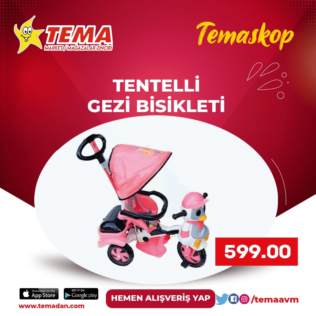 TEMA'DA Süper İNDİRİM 🌼
💫TEMASKOP İNDİRİM BÜLTENİ 💫
Kaliteli Ürünler Uygun Fiyatlar 😊
💥 13 Haziran - 30 Haziran Arasında💥
Tüm Şubelerimizde Geçerli

#erzurum #erzurumtema #temaskop #temaavantajbülteni #temaindirim