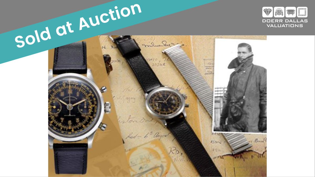 DValuations's tweet image. Did you know that this watch survived the real-life Great Escape? ⌚ 

This #Rolex, which Flight Lieutenant Gerald Imeson once owned, has been sold for an impressive £155,000 at @ChristiesInc!

#Auction #InsuranceValuation