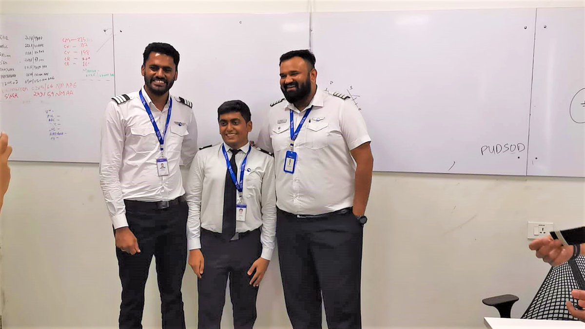 BlueRayAviation's tweet photo. Congratulations for your first solo Capt. Vaspan, Capt. Jaimin and Capt. Neel! All the best for the all the flights you will fly going forward!
#BlueRayAviation #flyingacademy #charterpilot #cplgroundclasses #cpltraining #Soloflight https://t.co/kHl48mfJ1z
