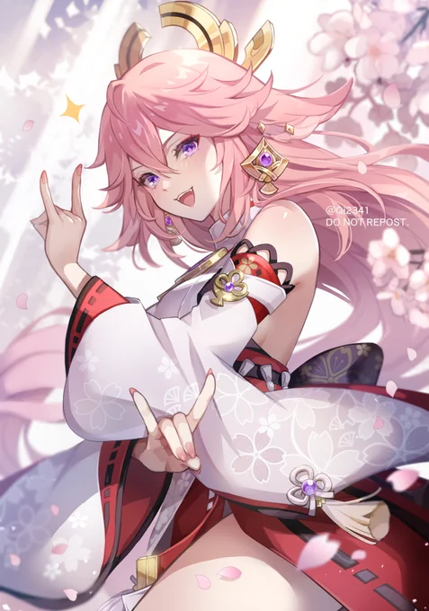 🌸🌸🌸HBD yaemiko🌸🌸🌸
#原神 #八重神子生誕祭2022 #Genshinlmpact 