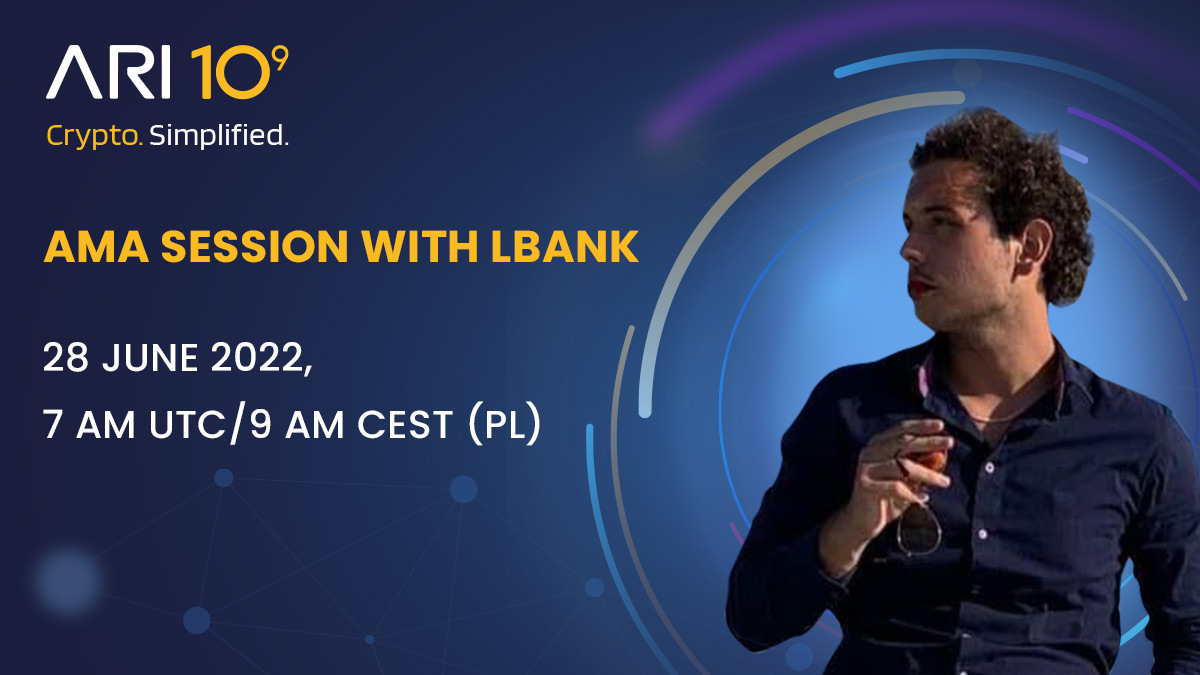 ari10com's tweet photo. INFO just for #crypto geckos 👉 We will be hosting Muha from @LBank_Exchange tomorrow on our Youtube channel! Get ready for an AMA session on listing the #ARI10 token 🙂🔥

🗓️Start: June 28th, 7 AM UTC/9 AM CEST (PL)

👇You can't miss it there👇
https://t.co/NaU0Tpult8 https://t.co/acyihuoj5G