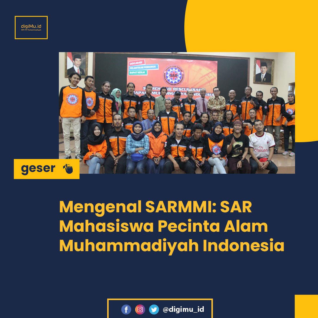 digimu_id's tweet photo. SobatMu, sudah kenal SARMMI? Kalau belum, yuk kenalan dulu. Cocok buat SobatMu yang punya jiwa altruisme tinggi. 

#SobatMu #DigiMuID #Muhammadiyah #Aisyiyah https://t.co/dQeL4SYnlZ