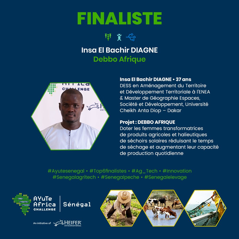 🔘 Pour une résilience de la femme rurale  
✔️ Projet : DEBBO Afrique
Un homme de terrain très proche de la réalité rurale, s’est convaincu d'initier un Projet dénommé Debbo Afrique (Femmes d’Afrique en langue peule) pour accompagner les femmes de la zone nord du Sénégal.