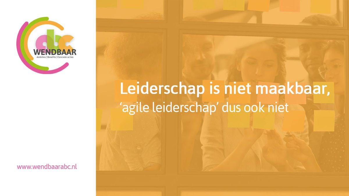 WendbaarABC's tweet photo. Uit Kotters werk blijkt dat de basis voor succesvolle verandering wordt gevormd door managers met o.a. een hoge betrokkenheid. Waarom is dat een noodzakelijke voorwaarde voor een agile transformatie? En wat is ‘agile leiderschap’? 

https://t.co/TYc6zAnFZj 

#leiderschap #agile https://t.co/j4I7TCqQCR