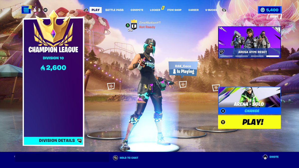 Finally hit champs full grind baby!