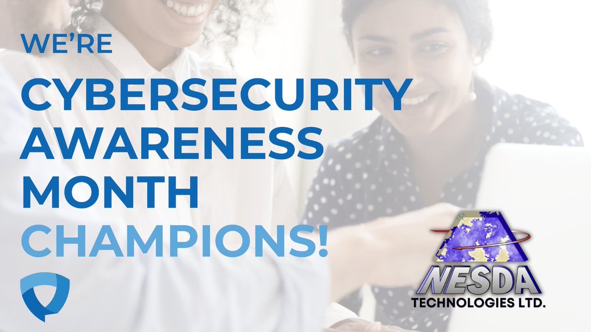 NesdaCloud's tweet photo. We know it's not even July, but we are already getting ready for October! #CybersecurityAwarenessMonth is just around the corner and we are happy to announce, that for the 3rd consecutive year, Nesda is once again listed as a CHAMPION!  
#Cybersecurity #BeCyberSafe #BeCyberSmart https://t.co/Mdb8EdoVCy