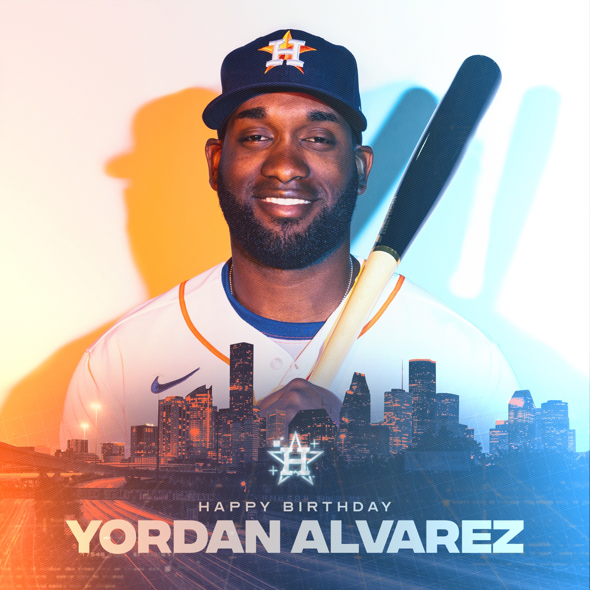 Houston Astros on X: Happy 25th Birthday to Yordan Alvarez