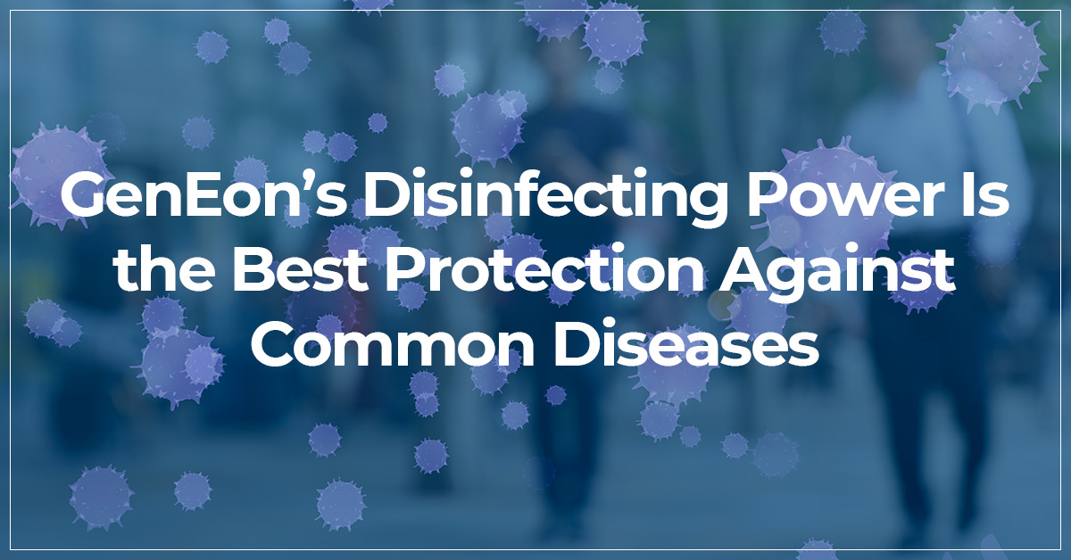 GenEonTech's tweet photo. Independent lab tests have demonstrated that #GenEon's sanitizing/disinfecting solution kills or deactivates #bacteria, viruses, spores, and other pathogens including: Salmonella, Listeria, E. coli, Murine Norovirus, Polio, HIV, Hepatitis A, B &amp; C, Herpes 1 &amp; 2, Parvovirus, etc. https://t.co/qzbasmxTZk