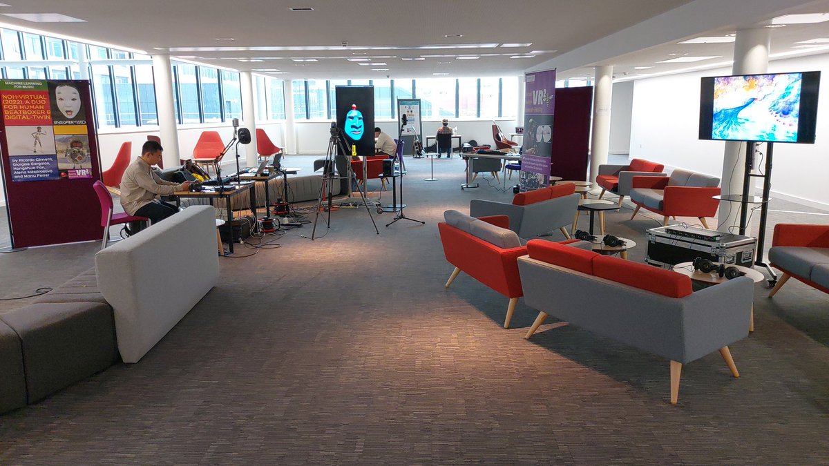 Novars_Research's tweet photo. #unSupeRvised2 demos setup at the HIVE, @AllianceMBS looking pretty neat!
Demos starting at 1pm,
Talks at 3pm
@RNCMPRiSM @NOVARS_Reseach https://t.co/AuMeADms3p