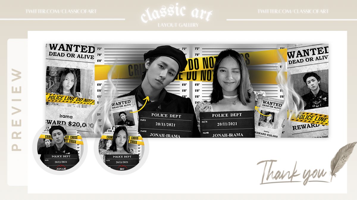 𝐍𝐎𝐂𝐄𝐔𝐗. WTP layout kriminal from <a href="/ClassicOfArt/">Classic Art.</a>. Thanks a lot for miminnya yang udah ngirim informasi ‘open’ secara personal, jadi gak ketinggalan mau beli layout ini. And tks <a href="/aiuchir/">Iru.</a>.