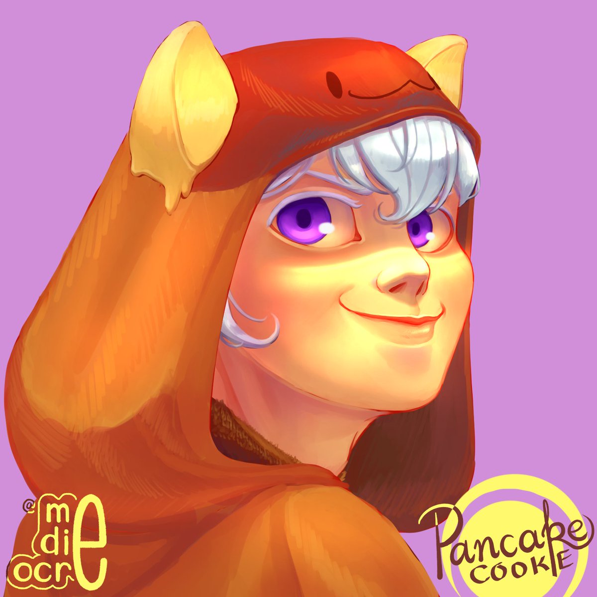 ehe. forgot to post yesterday. anyways, here's my fanart of pancake cookie!

#CookieRun #CookieRunKingdom #CookieRunFanart #Fanart #CookieRunKingdomFanart