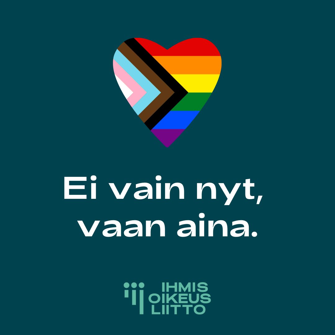 ihmisoikeus's tweet photo. Oslon isku oli taas osoitus siitä, että seksuaali- ja sukupuolivähemmistöihin kohdistuu joka puolella maailmaa uhkaa, väkivaltaa ja syrjintää. Vaadimme viranomaisilta läpi vuoden vahvempia ja systemaattisempia toimia näiden vähemmistöjen oikeuksien turvaamiseksi. #ihmisoikeudet https://t.co/feHbUIOJKS