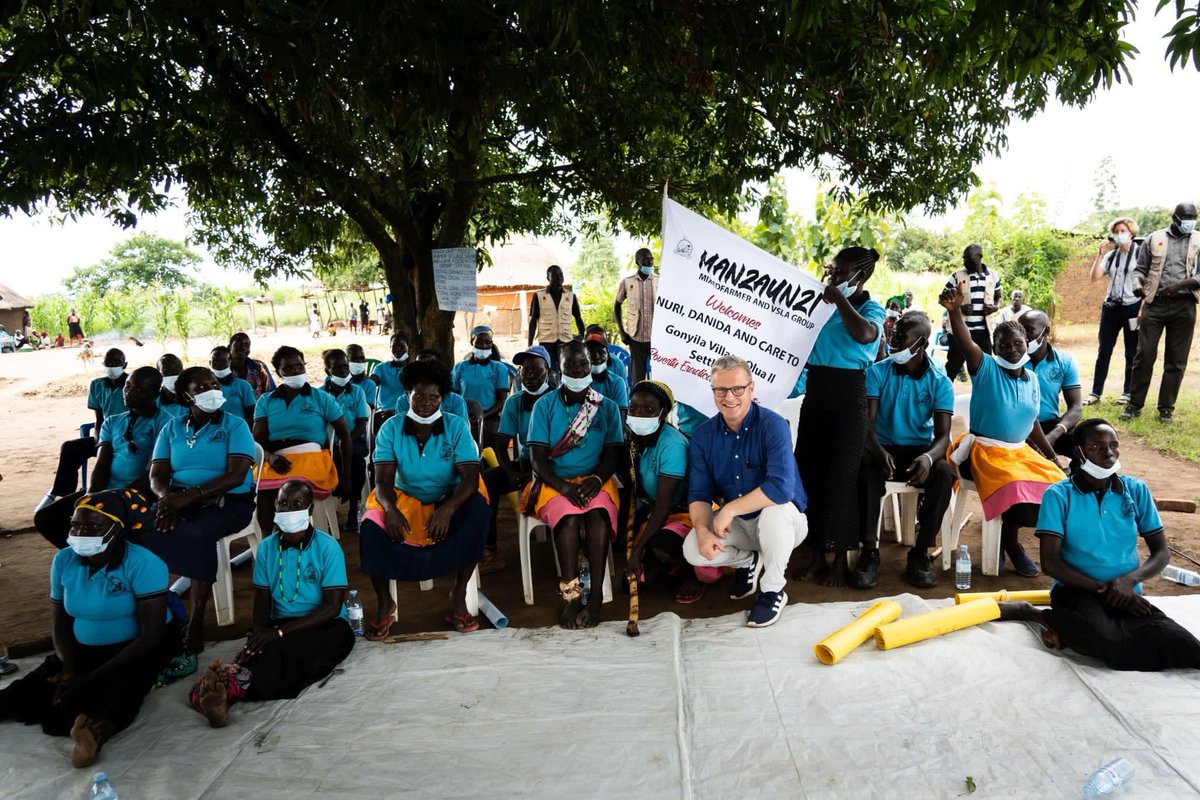 DKinUganda's tweet image. The projects he visited included @UNFPAUganda’s Way project that addresses #SRHR #GBV &amp;amp; NURI Agriculture project that advances #agriculture support to Ugandans &amp;amp; refugees.He applauded Uganda’s continued hospitality towards refugees &amp;amp; re-affirmed Denmark’s commitments in Uganda.