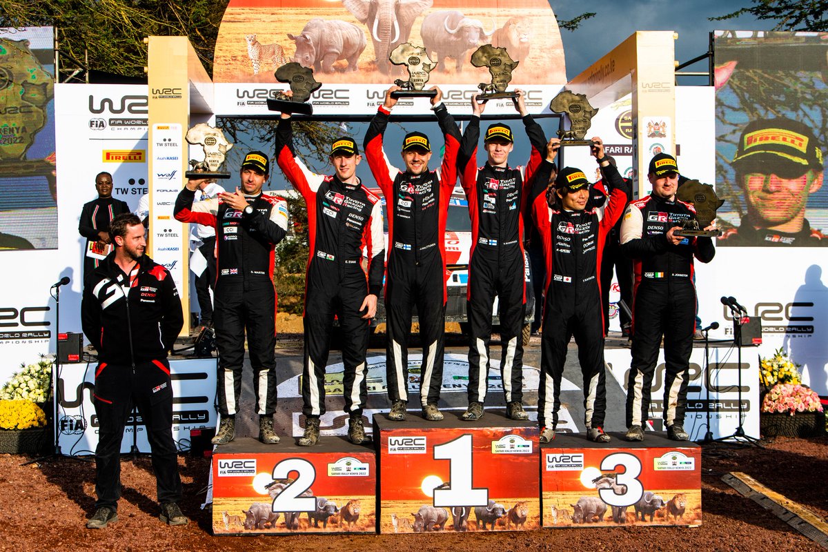 Safari Rally in one tweet
#KR69 #ToyotaGAZOORacing #SafariRallyKenya