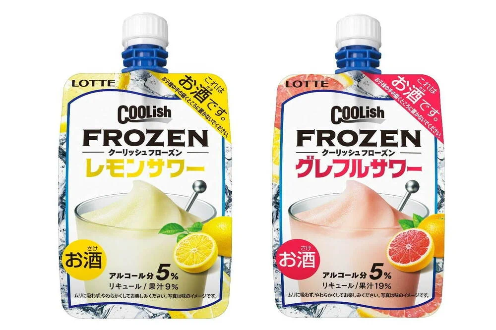 【新発売】クーリッシュ初のお酒！シャリシャリ微細氷入りは夏にぴったり。