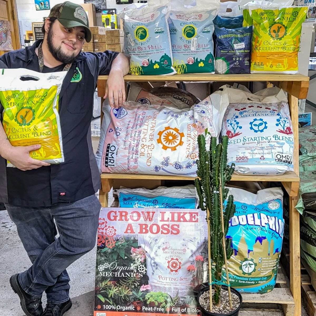 HTGSupply's tweet photo. Eyn from #TaylorMI loves his @organicmechanix grown #cactus. Although this is one plant you'll want to admire from afar, #OrganicMechanics has a #natural, #OMRI-listed product for any #plant you may be #growing!

>> https://t.co/dxcmqHO4xE
*Prices &amp; Availability In-Store May Vary https://t.co/nMmqL02tGr