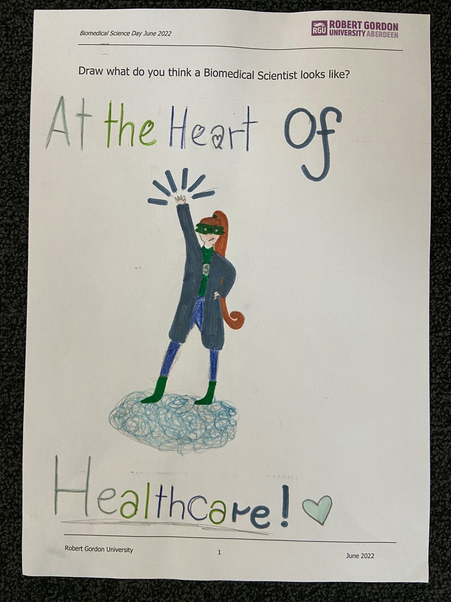 Pharmacy, Applied Sciences & Public Health RGU (@rguspasph) on Twitter photo Fantastic art! Drs Jenny Macaskill and Rebecca Wright @RGUPals held an art competition to celebrate #BiomedicalScienceDay2022. View below the P4 and P7 winning images of a Biomedical Scientist. <a href="/IBMScience/">IBMS #AtTheHeartOfHealthcare</a> #STEMengagement <a href="/AiryhallSch/">Airyhall School</a> <a href="/CulterSchool/">Culter School and Nursery</a> Fantastic art! Drs Jenny Macaskill and Rebecca Wright @RGUPals held an art competition to celebrate #BiomedicalScienceDay2022. View below the P4 and P7 winning images of a Biomedical Scientist. <a href="/IBMScience/">IBMS #AtTheHeartOfHealthcare</a> #STEMengagement <a href="/AiryhallSch/">Airyhall School</a> <a href="/CulterSchool/">Culter School and Nursery</a>