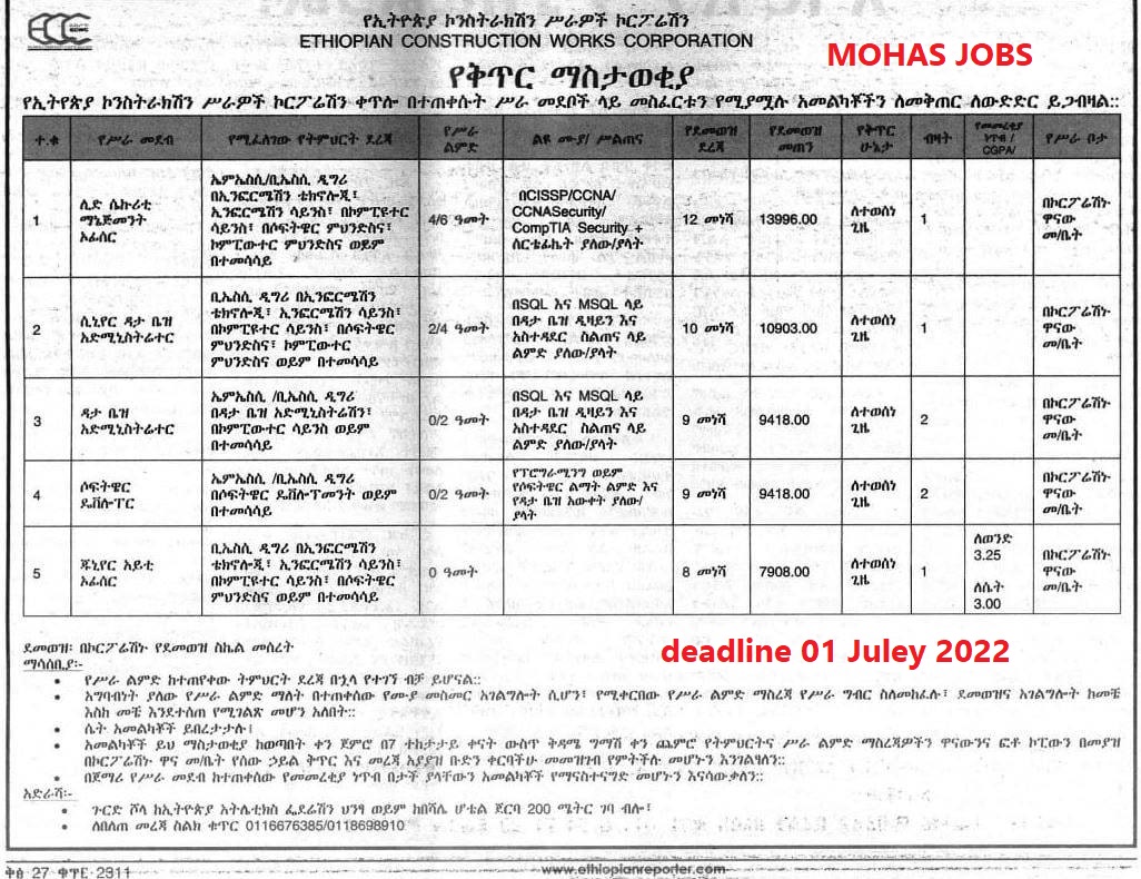 MOHAS JOBS (@jobsmohas) on Twitter photo 