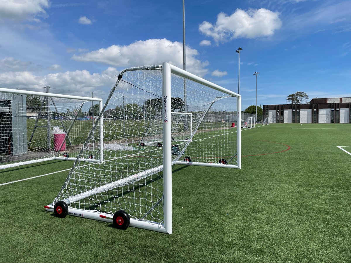 markharrodltd's tweet photo. The team recently ventured down to Plas Arthur Leisure Centre in Anglesey to fit this Premium Easylift 16 x 7 #goalpackage. They also carried out a service and repair on their existing Mark Harrod Ltd goals. 🥅
Could your goals do with a service or repair?
#newgoals #newseason https://t.co/PAfCBMLUx2