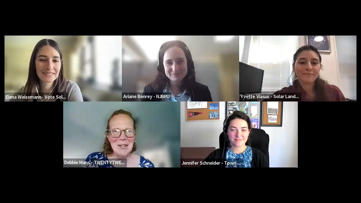solar_landscape's tweet photo. #ICYMI: Catch the replay of #NJPRC22 expert panel session "Everyone’s Time in the Sun: Clean Energy Equity Through Community Solar” feat:
☀️@NJBPU
☀️@votesolar
☀️Secaucus Enviro. Dir. Jennifer Schneider
☀️@solar_landscape
https://t.co/cHY2NLv9d1 https://t.co/UVDDkVcFCI