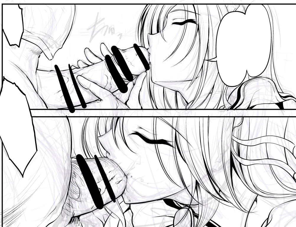 前半部分の下描き以上線画ぐらいまでを今月中に支援サイトで更新したいところ… 