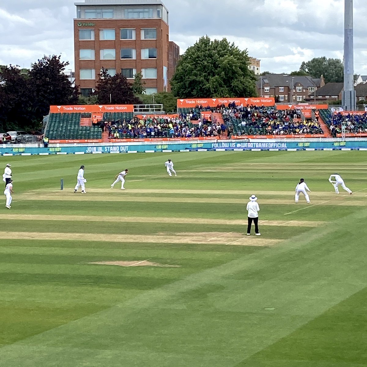 Some of us have taken a day off work to watch more cricket!

#englandcricket #englandwomenscricket 
#englandsouthafrica