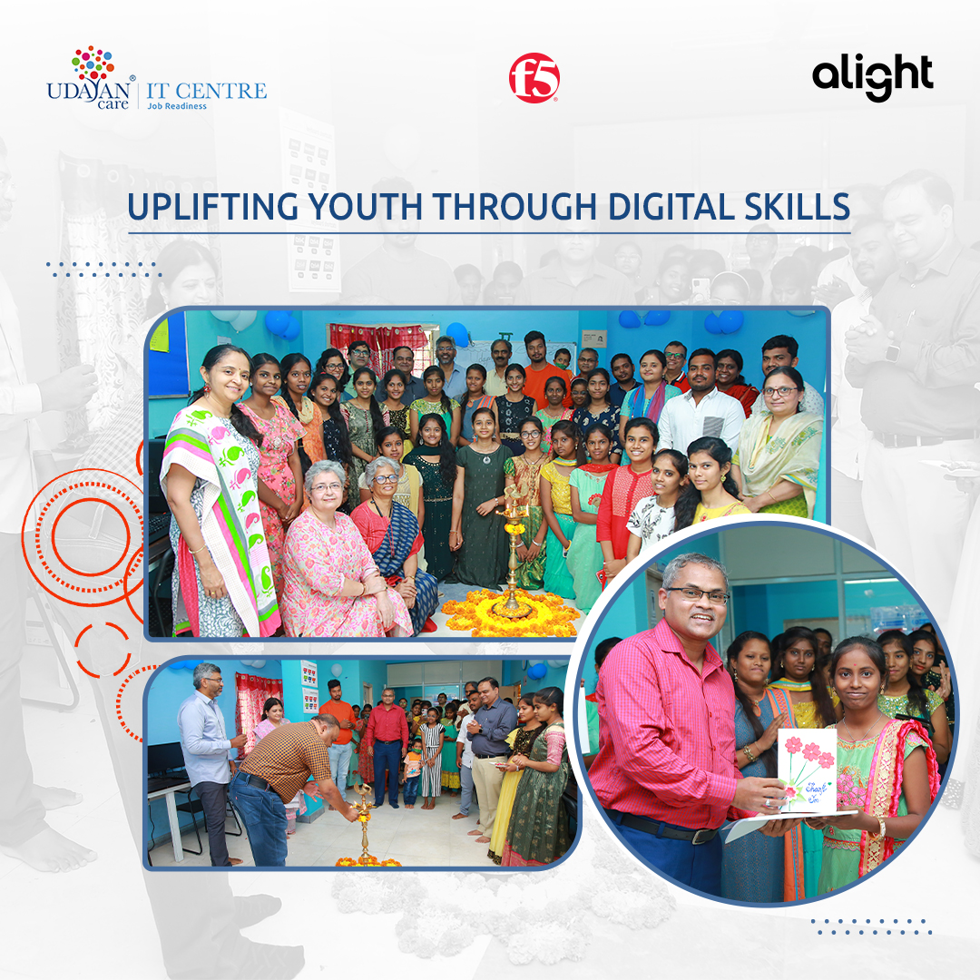 udayancare's tweet photo. We feel immense pleasure in announcing that we #inaugurated our 19th #ITCentre in #Hyderabad with support from #F5 and #AlightSolutions on 26th June 2022. We are grateful to everyone who made this possible with their support and goodwill.
#UdayanCare
@F5 @AlightSolutions https://t.co/8rVN2S0WmA