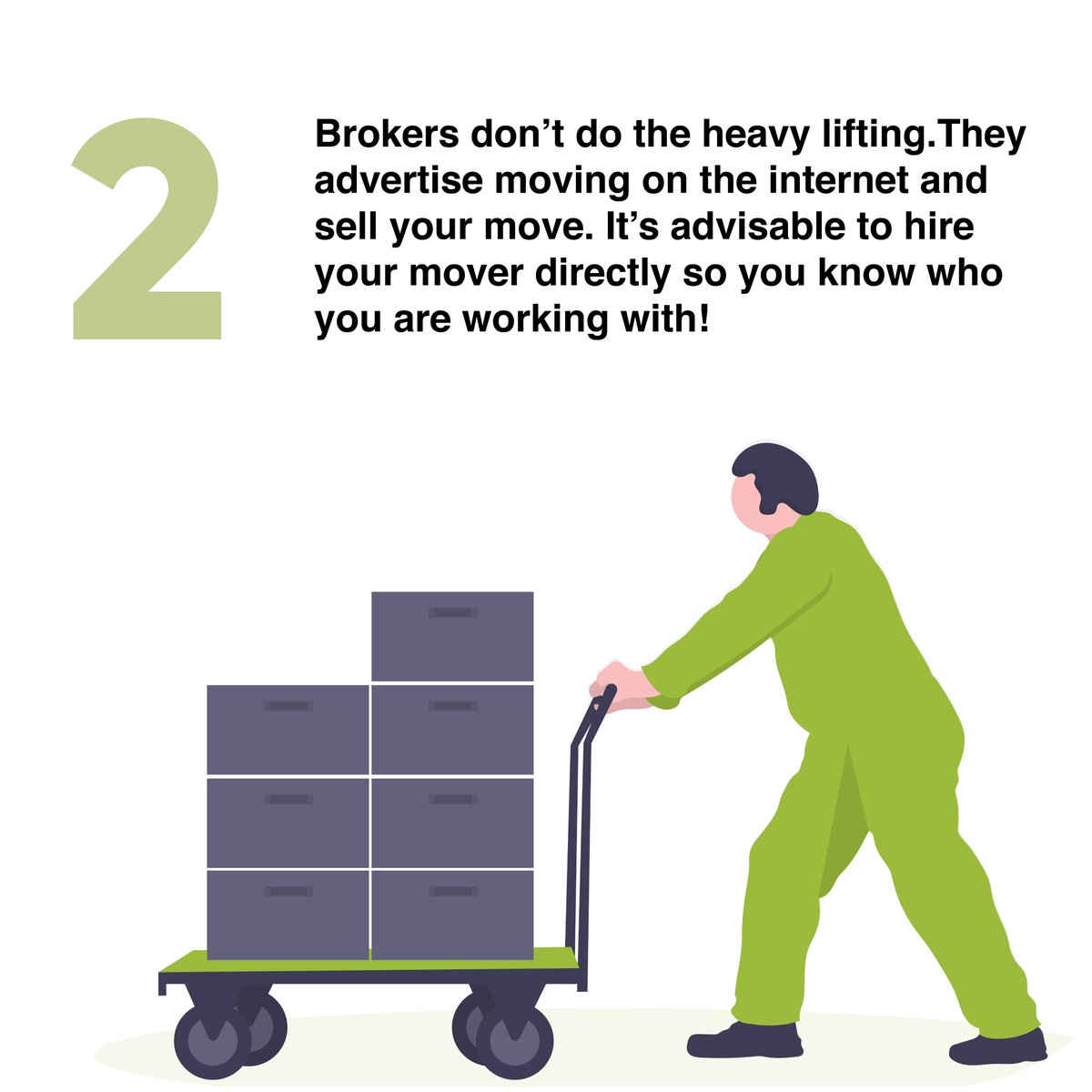 ZiptoZipMoving1's tweet image. 🎯In order to understand who's scamming and who's not, we offer you some basic tips that will help you identify brokers from real and reliable movers. 
Call Us For Free Quote: (973) 500-6050
#howtoidentifybroker #scamalert #avoidscam #authenticmovers #realmovingcompany #besttips
