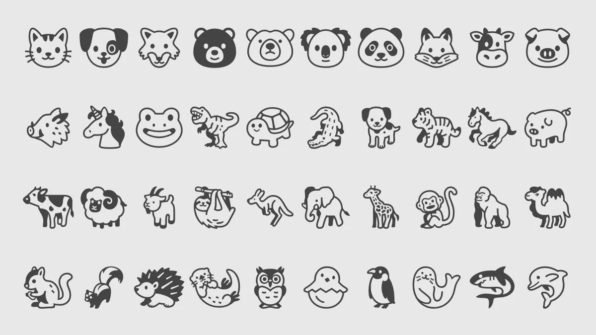 これが全部無料で使えるの？！可愛くておしゃれな「Noto Emoji」をチェック！
