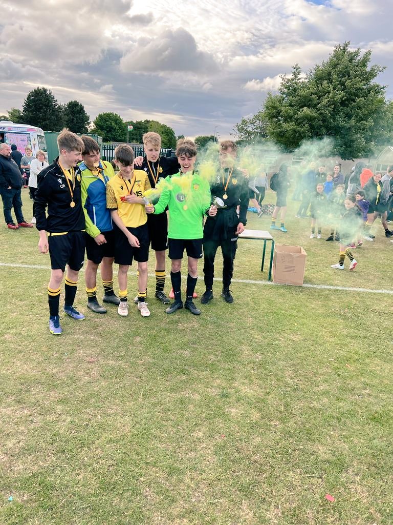 IsaDragons's tweet photo. What a way to finish off your final games as U16s, winning your home football tournament. @Isafootballclub @argoed_PE @ElfedHS @NWSportDave @grassfootballuk https://t.co/EfkMaskjQ1