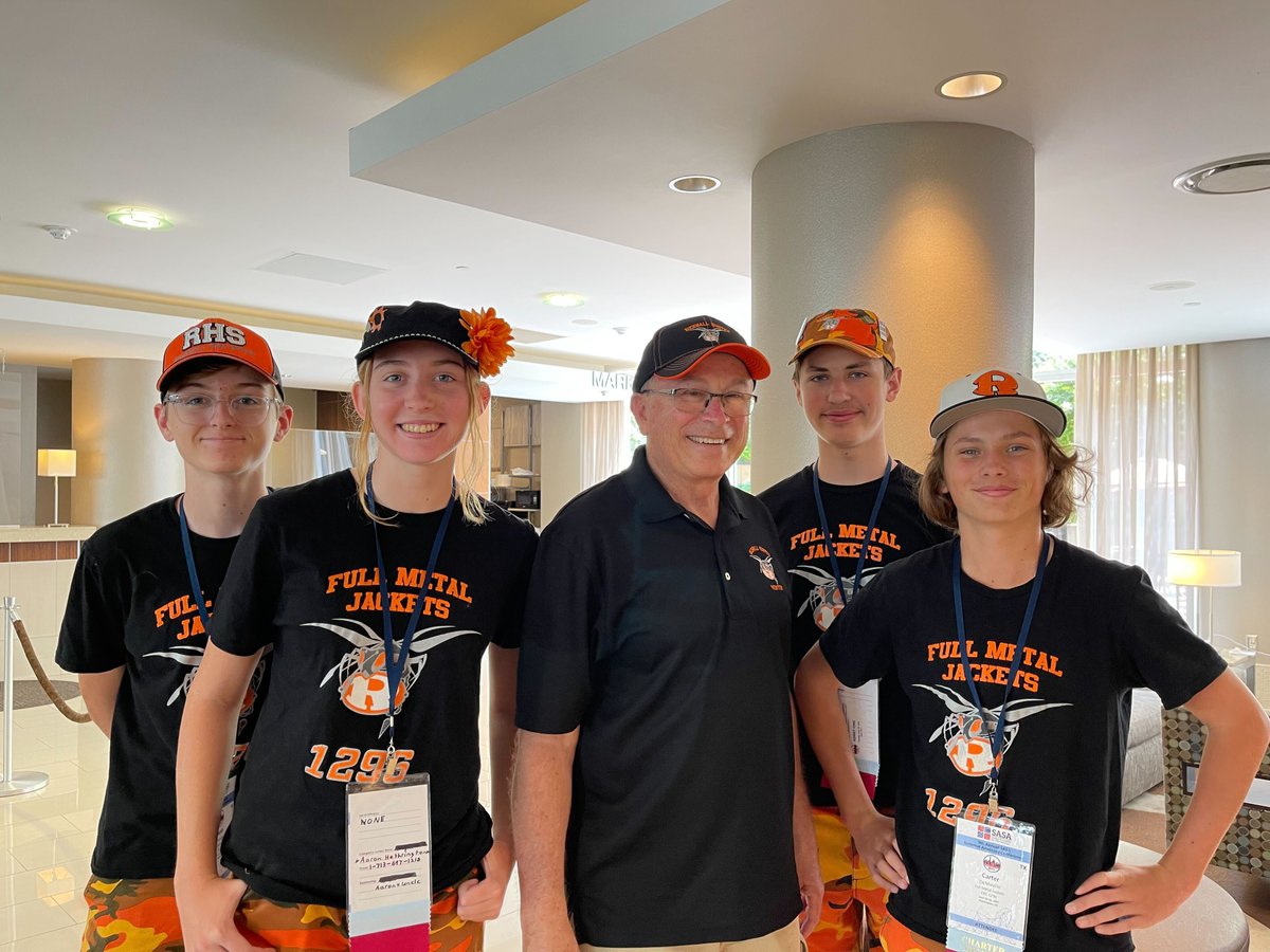 FIRST in Texas Team 1296 founder, Bruce Charbonneau, stopped by the SASA National Advocacy Conference to say hello and hear a little of what the team is learning.