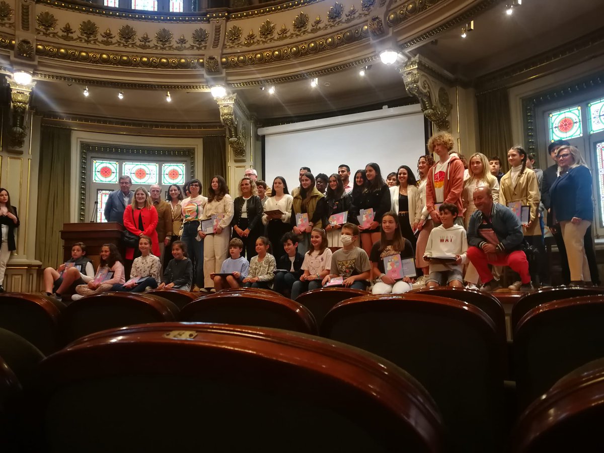 <a href="/JesuitinasBi/">Jesuitinas Bilbao</a> ha participado en el concurso literario “Cuentos para pensar” que organiza <a href="/FairSaturday/">Fair Saturday Foundation</a> y su reflexión sobre la salud mental ha tenido premio. Álvaro Arce ha obtenido una mención especial y Nerea Pardo ha ganado en su categoría y dona su premio a #FASFI ¡Gracias!