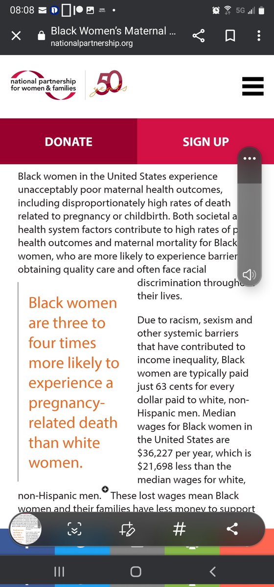 's tweet image. I guarantee you, if the maternal mortality rates of white mothers due to pregnancy were as high as or higher than the rates of those for black mothers, overturning #RoeVsWade would not have been pushed as hard. 
#WhiteLife #SCOTUSIsRacist #BlackLivesMatter #ProLifeMyAss