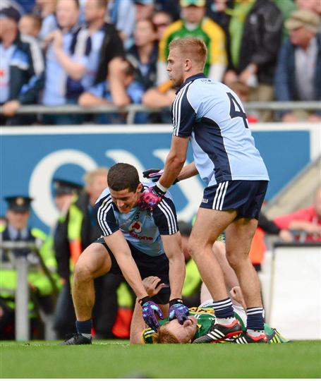 EwanMacKenna's tweet photo. This morning we ignore one of greatest games of all to highlight solely an eye gouge (it needs a punishment for the act, and to dissuade it again, and that's it). Don't remember the GOATs being overshadowed though? #GAA https://t.co/Y8MszkmQKN
